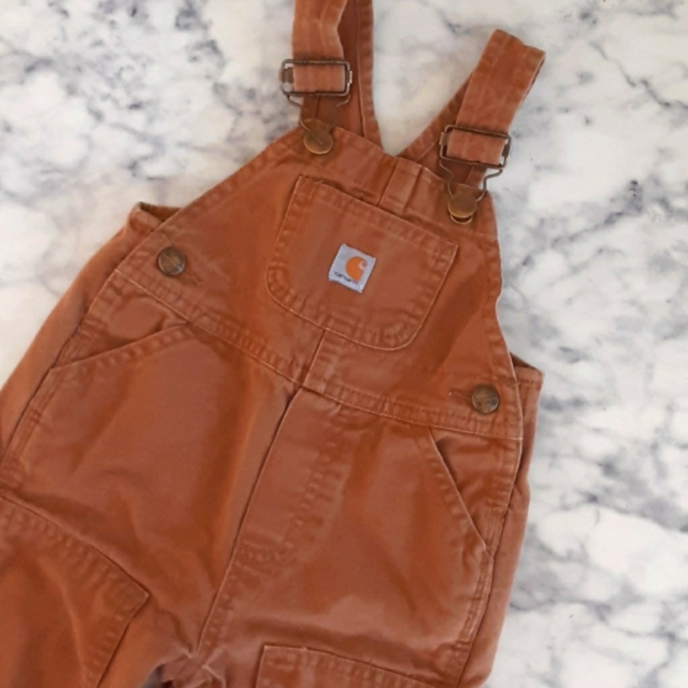 Carhartt overall/bibs 12 months